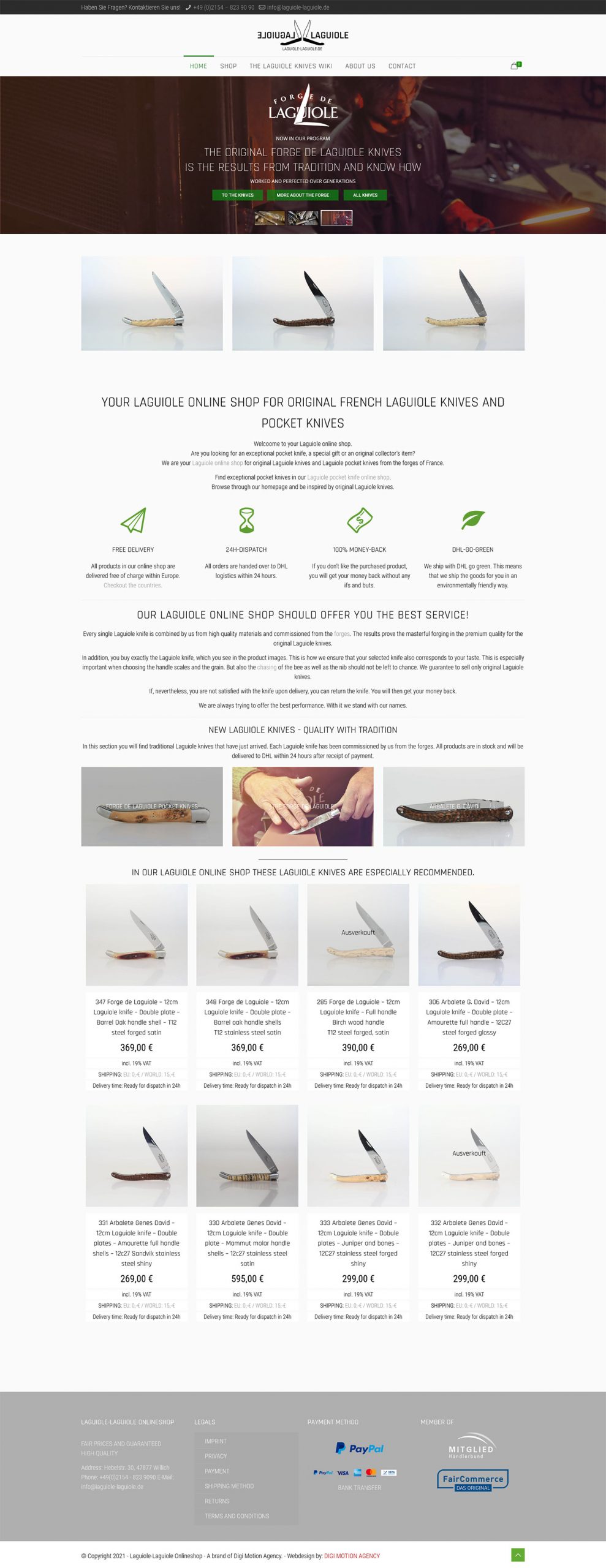 Laguiole Onlineshop